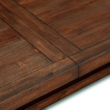 Grassroots Maxwell 108"-144" Extension Table in Chestnut by Home Trends & Design at Eve Furniture