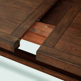Grassroots Maxwell 108"-144" Extension Table in Chestnut by Home Trends & Design at Eve Furniture