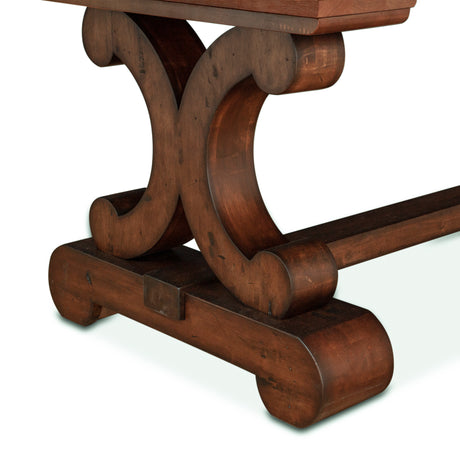 Grassroots Maxwell 108"-144" Extension Table in Chestnut by Home Trends & Design at Eve Furniture