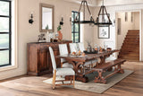 Grassroots Maxwell 88"-110" Extension Table in Chestnut by Home Trends & Design at Eve Furniture