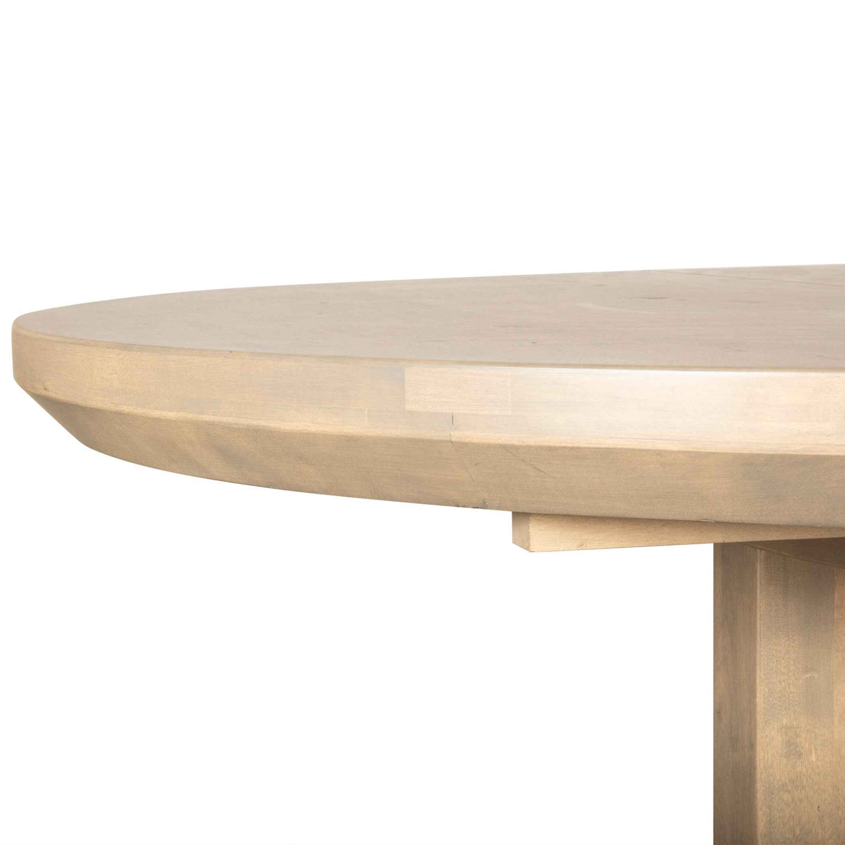 Grassroots Mission 42-60" Round Extension Dining Table in Gray Birch by Home Trends & Design at Eve Furniture