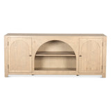 Grassroots Mission 80" Sideboard in Gray Birch by Home Trends & Design at Eve Furniture
