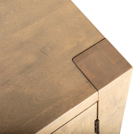 Grassroots Mission 80" Sideboard in Gray Birch by Home Trends & Design at Eve Furniture