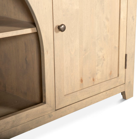 Grassroots Mission 80" Sideboard in Gray Birch by Home Trends & Design at Eve Furniture