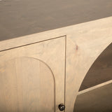 Grassroots Mission 80" Sideboard in Gray Birch by Home Trends & Design at Eve Furniture