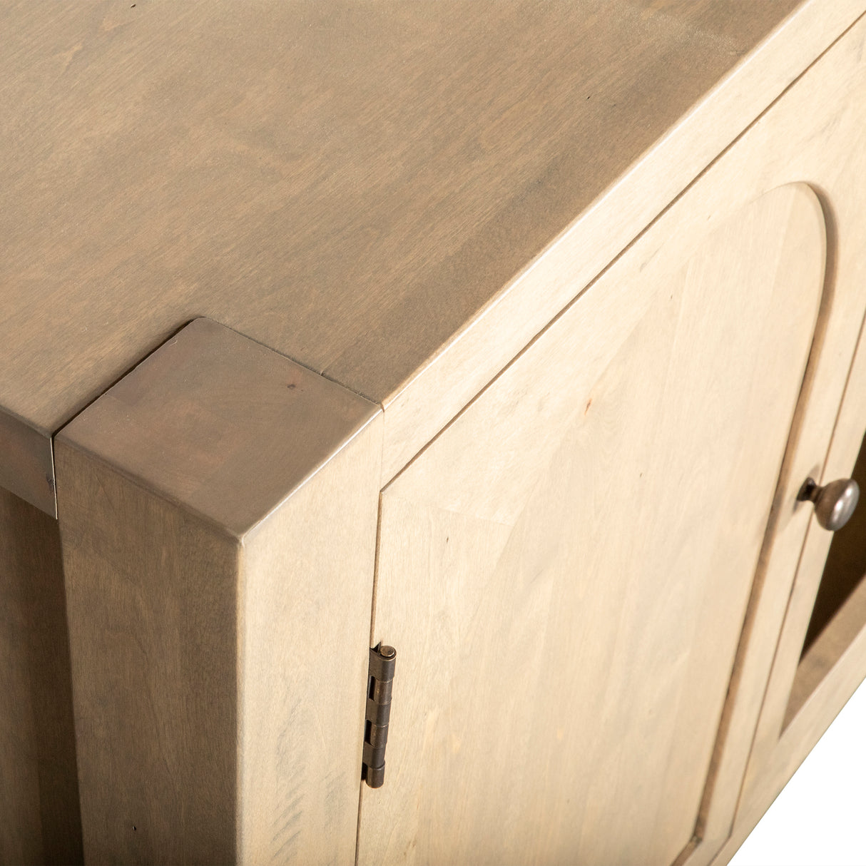 Grassroots Mission 80" Sideboard in Gray Birch by Home Trends & Design at Eve Furniture