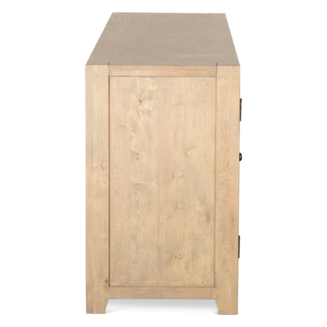 Grassroots Mission 80" Sideboard in Gray Birch by Home Trends & Design at Eve Furniture
