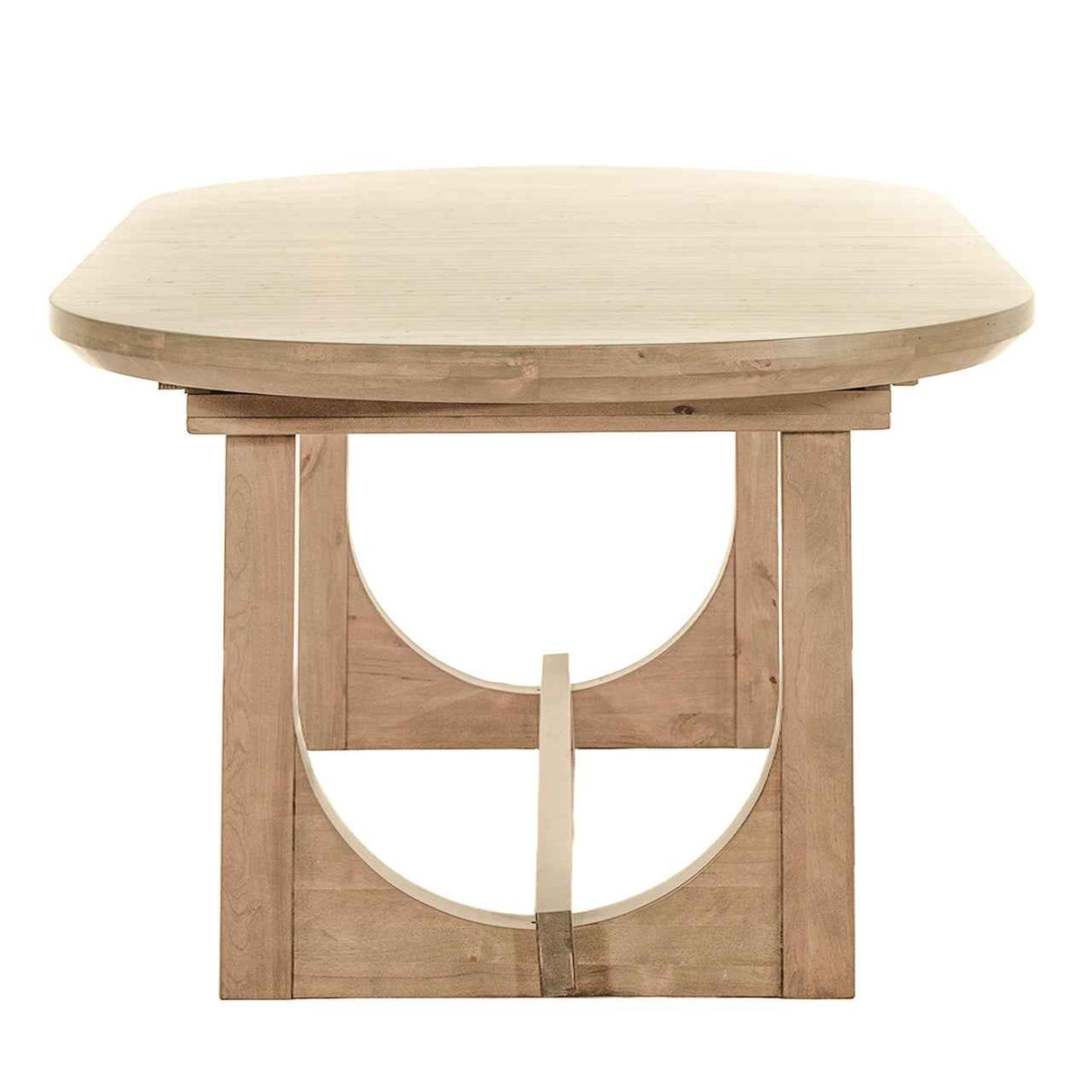 Grassroots Mission 86-110" Oval Extension Dining Table in Gray Birch by Home Trends & Design at Eve Furniture