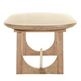 Grassroots Mission 86-110" Oval Extension Dining Table in Gray Birch by Home Trends & Design at Eve Furniture