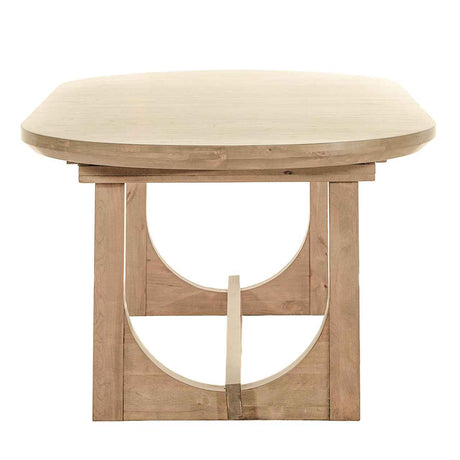 Grassroots Mission 86-110" Oval Extension Dining Table in Gray Birch by Home Trends & Design at Eve Furniture