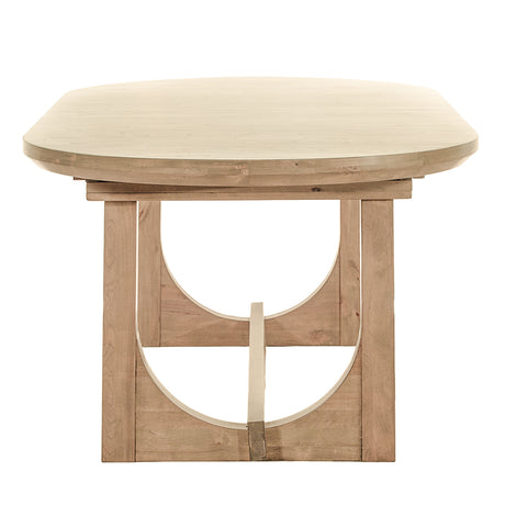 Grassroots Mission 86-110" Oval Extension Dining Table in Gray Birch by Home Trends & Design at Eve Furniture
