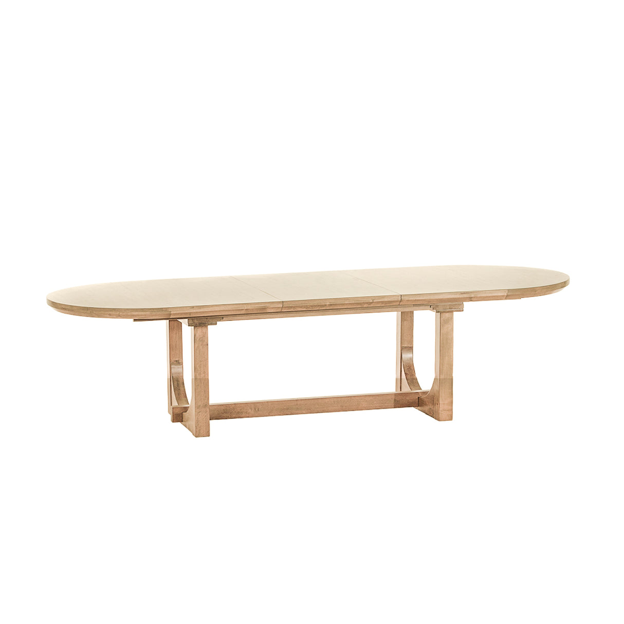 Grassroots Mission 86-110" Oval Extension Dining Table in Gray Birch by Home Trends & Design at Eve Furniture