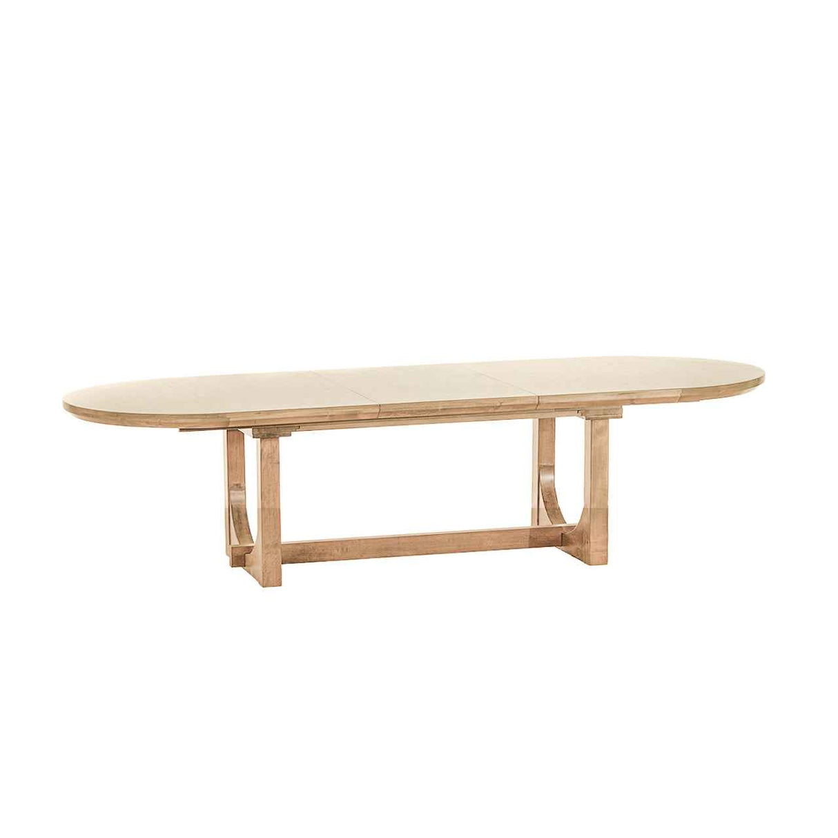Grassroots Mission 86-110" Oval Extension Dining Table in Gray Birch by Home Trends & Design at Eve Furniture