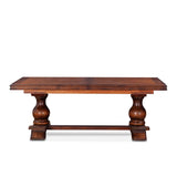 Grassroots Tuscany 83-128" Extension Table in Chestnut by Home Trends & Design at Eve Furniture