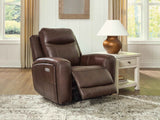 Gravier Cordova Power Recliner by Ashley at Eve Furniture