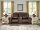 Gravier Cordova Power Reclining Living Room Set by Ashley at Eve Furniture