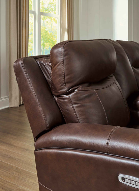 Gravier Cordova Power Reclining Sofa by Ashley at Eve Furniture