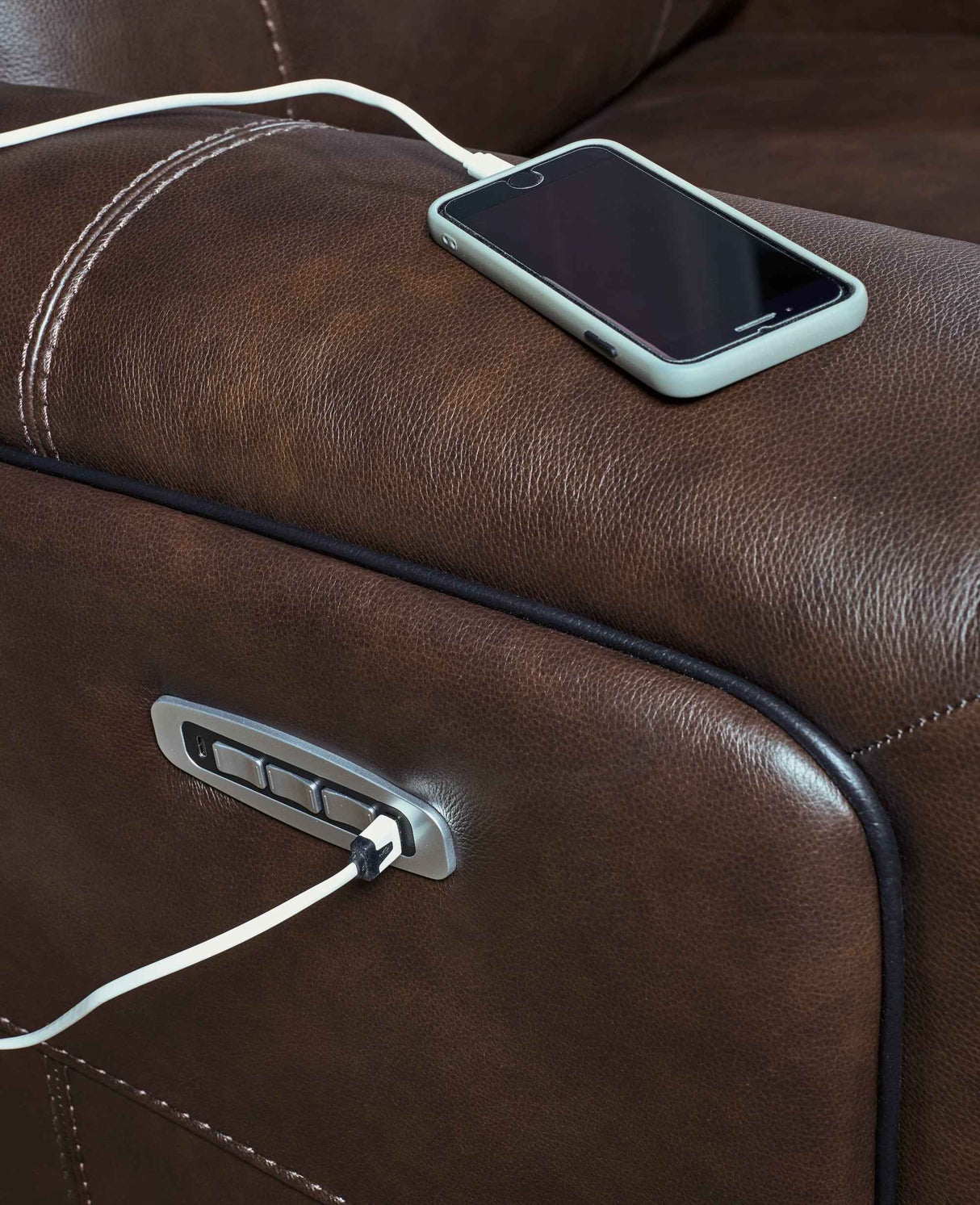 Gravier Cordova Power Reclining Sofa by Ashley at Eve Furniture