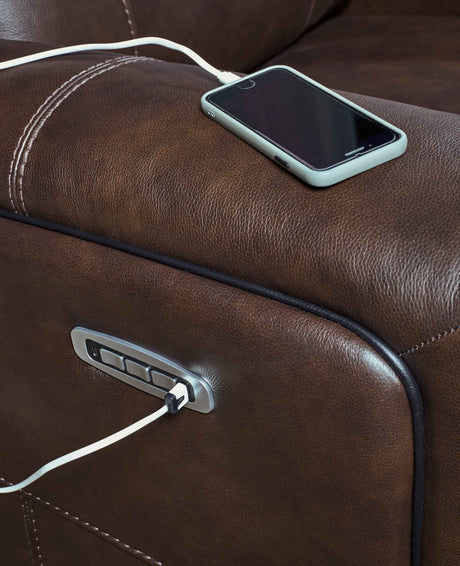 Gravier Cordova Power Reclining Sofa by Ashley at Eve Furniture