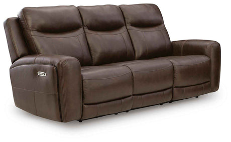 Gravier Cordova Power Reclining Sofa by Ashley at Eve Furniture