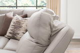Gravier Gray 6-Piece Power Reclining Sectional with Storage Console