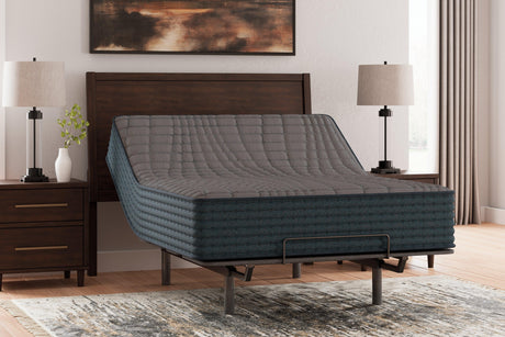 Gray 1200 Hybrid Gray King Mattress by Ashley at Eve Furniture