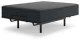 Gray 1200 Hybrid Gray Queen Mattress by Ashley at Eve Furniture