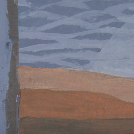 Gray Day by Mercana Studio a Hand Embellished Textured Framed Art Print Matted under Glass by Mercana at Eve Furniture