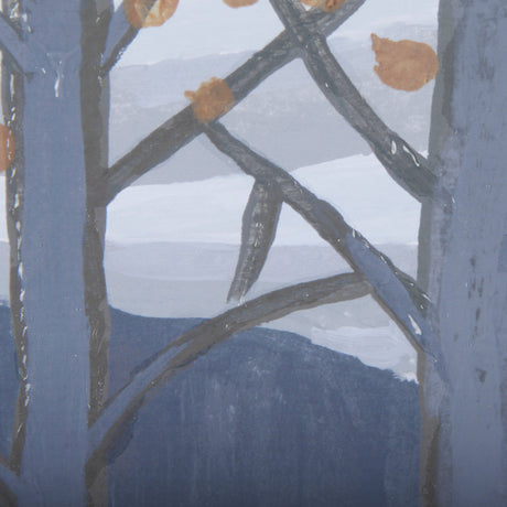 Gray Day by Mercana Studio a Hand Embellished Textured Framed Art Print Matted under Glass by Mercana at Eve Furniture