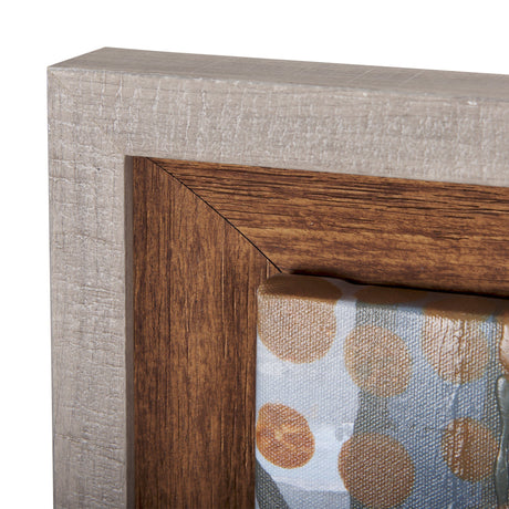 Gray Day by Mercana Studio a Hand Embellished Textured Framed Canvas by Mercana at Eve Furniture