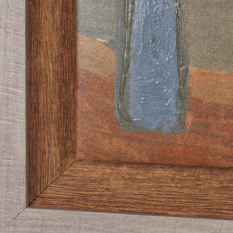 Gray Day by Mercana Studio a Hand Embellished Textured Framed Canvas by Mercana at Eve Furniture