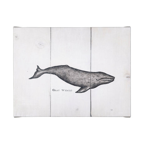 Gray Whale by Mercana Studio a Hand Embellished Textured Canvas by Mercana at Eve Furniture