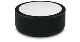 Grayman Black Coffee Table by Ashley at Eve Furniture