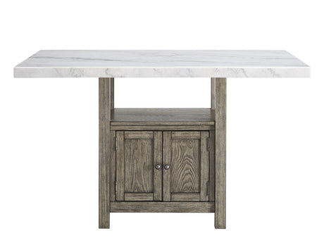 Grayson Driftwood/Gray Counter Height Dining Set by Steve Silver at Eve Furniture