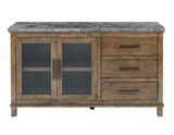 Grayson Gray Marble Top Server by Steve Silver at Eve Furniture
