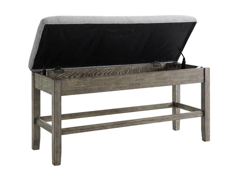 Grayson Storage Counter Bench by Steve Silver at Eve Furniture