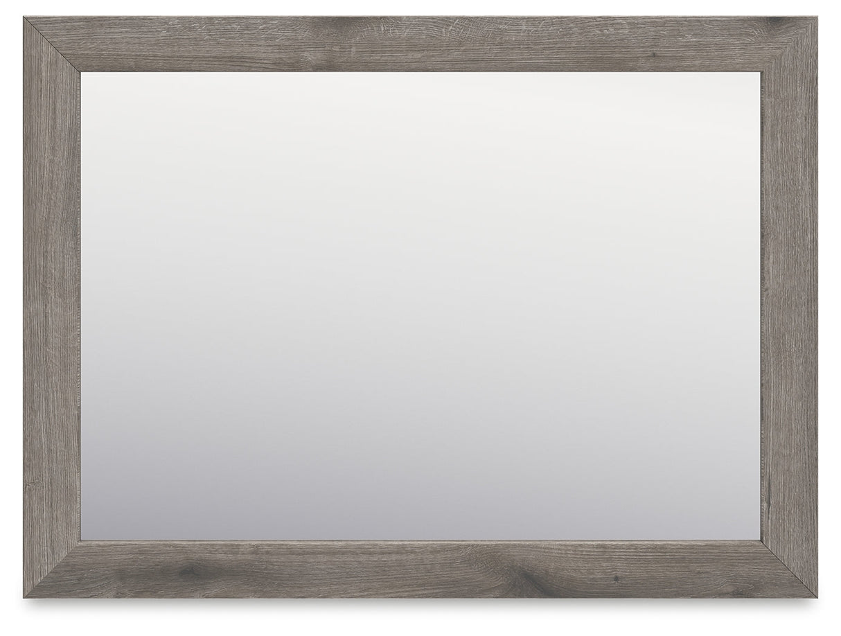 Graystorm Brown Gray Bedroom Mirror by Ashley at Eve Furniture
