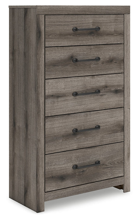 Graystorm Brown Gray Chest of Drawers by Ashley at Eve Furniture