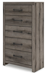 Graystorm Brown Gray Chest of Drawers by Ashley at Eve Furniture