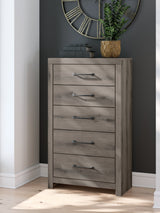 Graystorm Brown Gray Chest of Drawers by Ashley at Eve Furniture