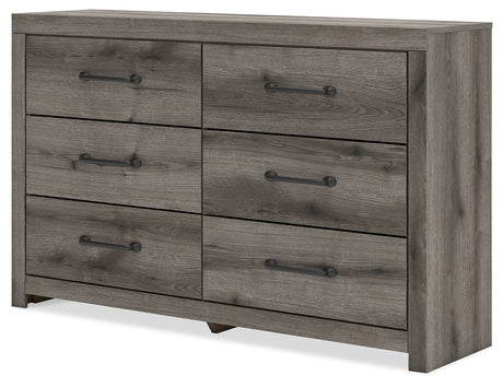Graystorm Brown Gray Dresser by Ashley at Eve Furniture