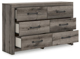 Graystorm Brown Gray Dresser by Ashley at Eve Furniture