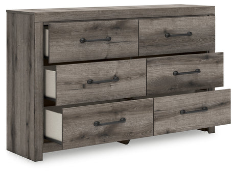 Graystorm Brown Gray Dresser by Ashley at Eve Furniture