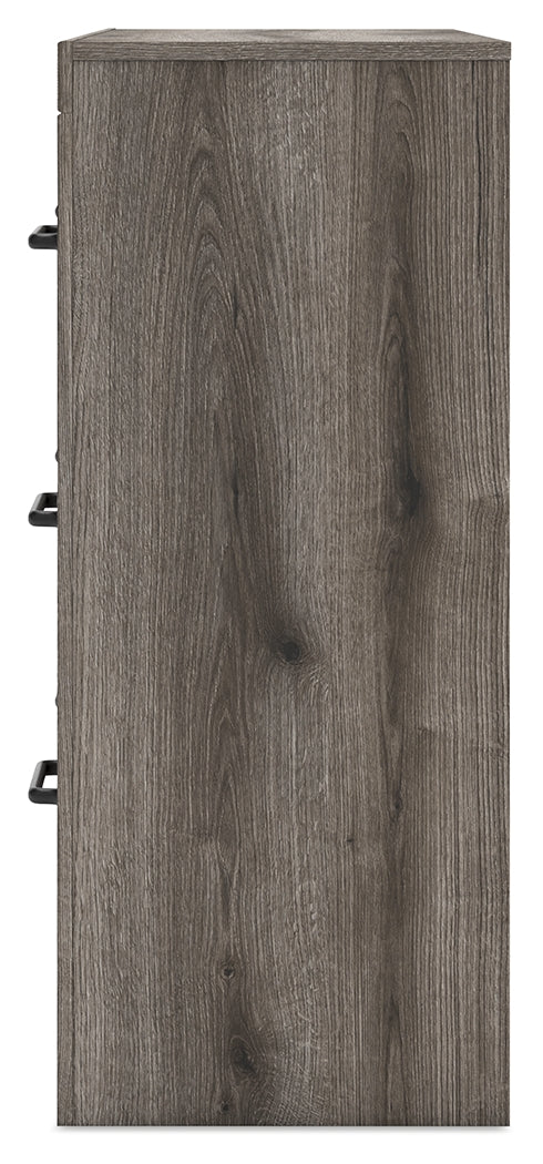 Graystorm Brown Gray Dresser by Ashley at Eve Furniture