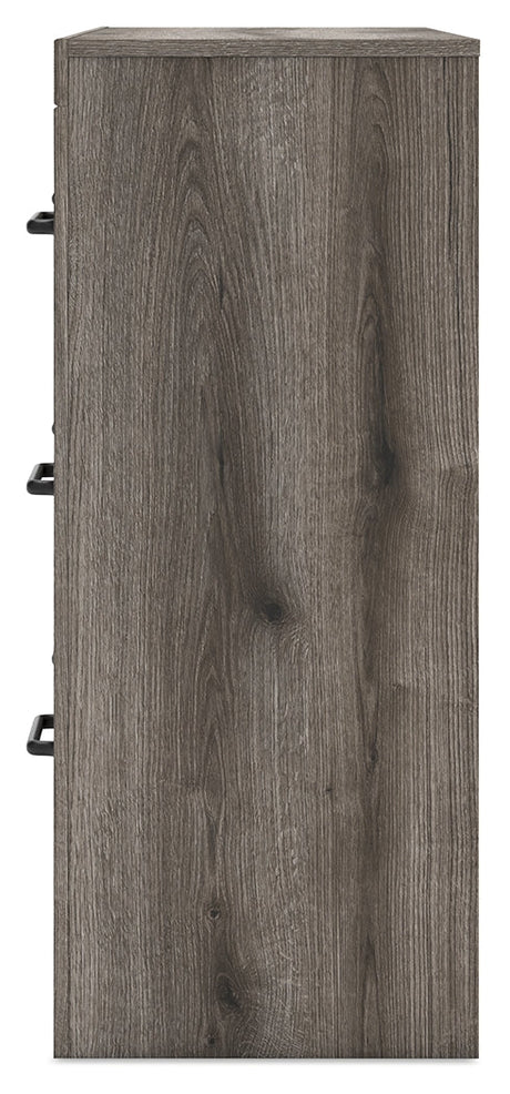 Graystorm Brown Gray Dresser by Ashley at Eve Furniture