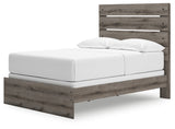 Graystorm Brown Gray Full Panel Bed by Ashley at Eve Furniture