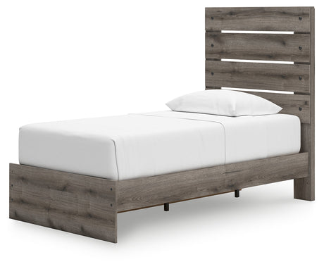 Graystorm Brown Gray Full Storage Platform Bed with 2 Drawers by Ashley at Eve Furniture