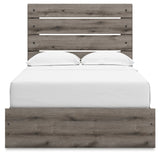 Graystorm Brown Gray Full Storage Platform Bed with 4 Drawers by Ashley at Eve Furniture