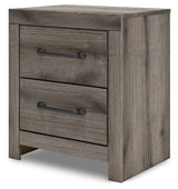 Graystorm Brown Gray Nightstand by Ashley at Eve Furniture