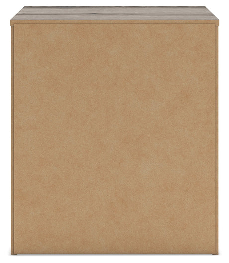 Graystorm Brown Gray Nightstand by Ashley at Eve Furniture